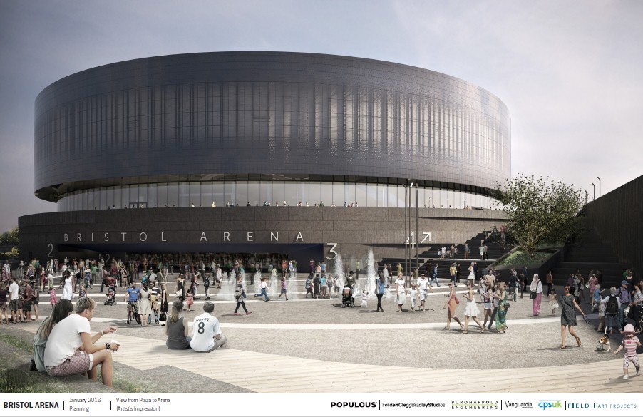 Bristol Arena Island Applications Approved by Bristol City Council